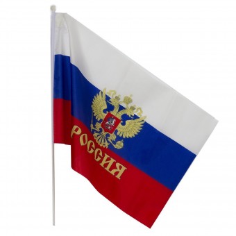 Флаг России с гербом /40х60см./, 28-168