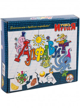 Игра обучающая Учись играя "Алфавит"
