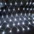 Гирлянда сетка, 200 LED белые, размер: 2,0х2,0м., прозрач. провод
