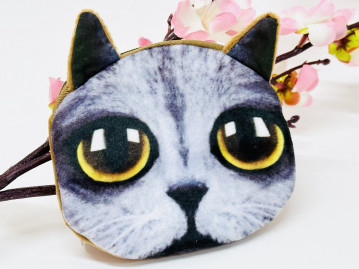 Кошелёк " Кошки ", /12х12см./, 16-113