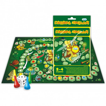 Настольная игра-ходилка " Пещера тролля "