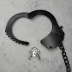 Наручники металлические для развлечений, чёрные, 37-903