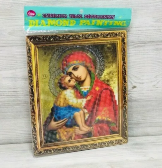 Алмазная мозаика на подставке /21х25см./, " Икона " арт.JA20269, 20-225