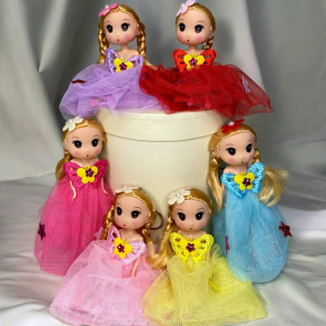 Игрушка «Кукла» в виде брелка, цвет микс, 17см., арт.36-130