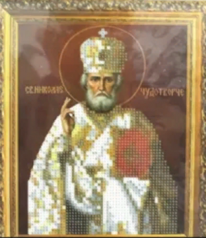 Алмазная мозаика на подставке /21х25см./, " Икона " арт.JA21139, 20-254