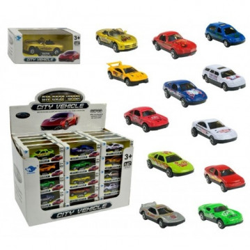 Машина металлическая арт.JP5109, /1:87/, /7,3х2,3х2,9см./, 15-351, 18-194