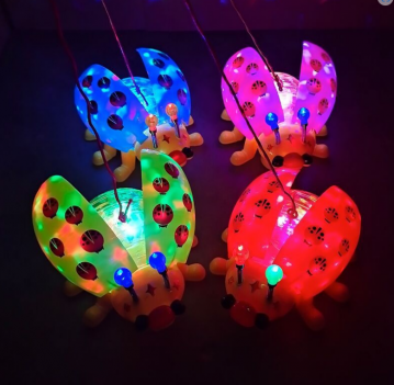 Игрушка "Божья коровка" муз.свет., 31-129