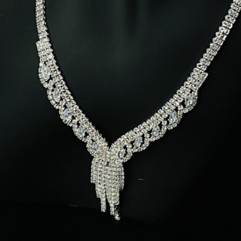 Набор 2 предмета: серьги, колье "Дождь" арт.DHD21050, 32-587