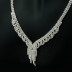 Набор 2 предмета: серьги, колье "Дождь" арт.DHD21050, 32-587