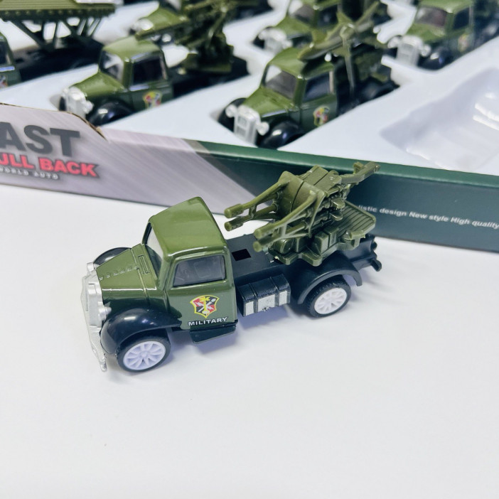 Игрушечный транспорт "Военная машина" инерционная, арт.QZ621-A/34-203