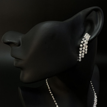 Набор 2 предмета: серьги, колье "Классика" арт.DHD20852, 32-585