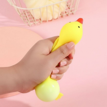 Игрушка антистресс- тянучка "Гусь", (гель) арт. 36-266