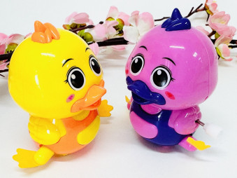 Игрушка заводная "Утёнок", арт.6632, 15-269