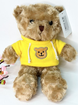 Мягкая игрушка «Мишка» в розовой кофте, 30см., арт.33-363