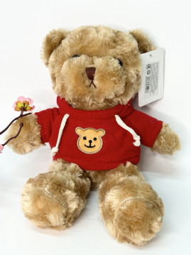 Мягкая игрушка «Мишка» в розовой кофте, 30см., арт.33-363