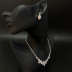 Набор 2 предмета: серьги, колье "Классика" арт.DHD20995, 32-585