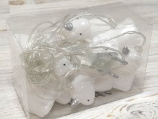 Гирлянда-декор. "Единорог" от сети /6,5см., 10 ламп, 3м., 220V, евро.вилка   17-78