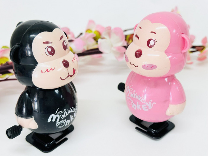 Игрушка заводная "Обезьянка", 74-84
