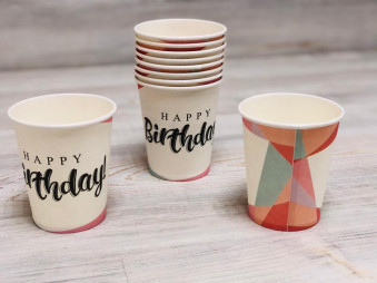 Стакан " Heppy Birthdаy " (10шт.), 23-41