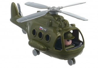Вертолёт военный "Альфа" (в коробке), арт.68729