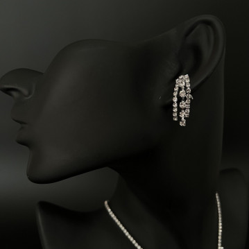 Набор 2 предмета: серьги, колье "Дождь" арт.DHD20998, 32-586