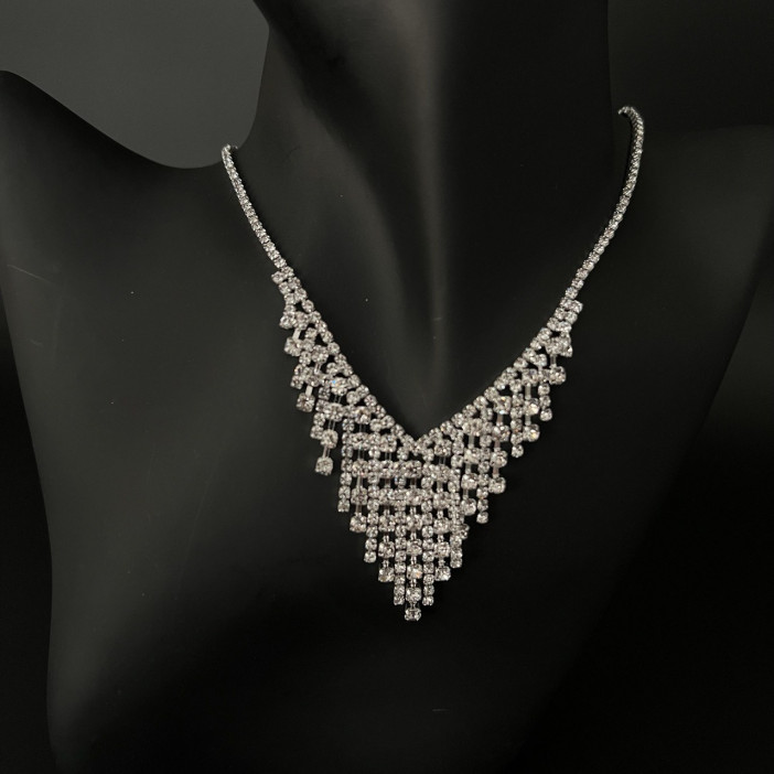 Набор 2 предмета: серьги, колье "Дождь" арт.DHD20998, 32-586