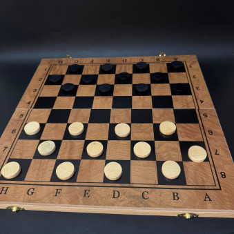 Настольная игра 3в1 (нарды, шахматы, шашки) /поле:38,5х39см./, 37-423