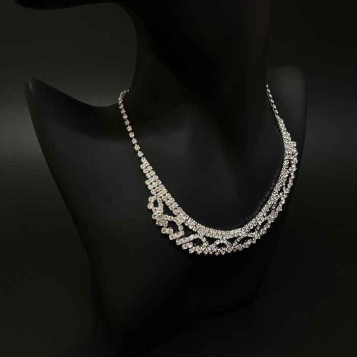 Набор 2 предмета: серьги, колье "Классика" арт.DHD20978, 32-586