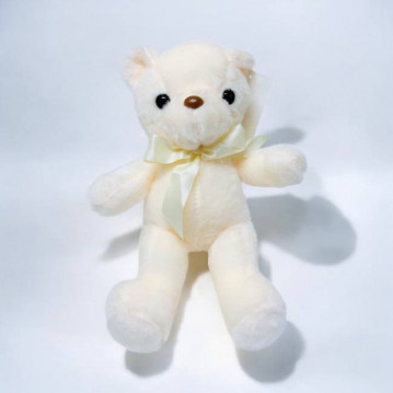 Мягкая игрушка "Мишка", молочный, 30см., арт.33-354