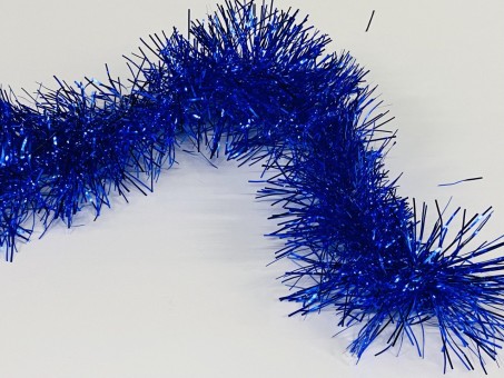 Мишура синяя /d.11х200см./, 29-144