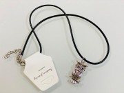 Кулон на шнурке "Сова" /3х1,7см./, 25-435