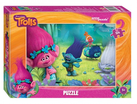 Пазл - Мозаика "puzzle" 104 "Trolls" 