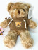 Мягкая игрушка «Мишка» в коричневой кофте, 30см., арт.33-363