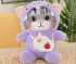 Мягкая игрушка «Котик в костюме» голубой, 15см., (брелок), арт.32-401 Мягкая игрушка «Котик в костюме» голубой, 15см., (брелок), арт.32-401