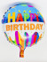 Шар фольга"HAPPY BIRTHDAY" (18"/45см) Шар фольга"HAPPY BIRTHDAY" (18"/45см)