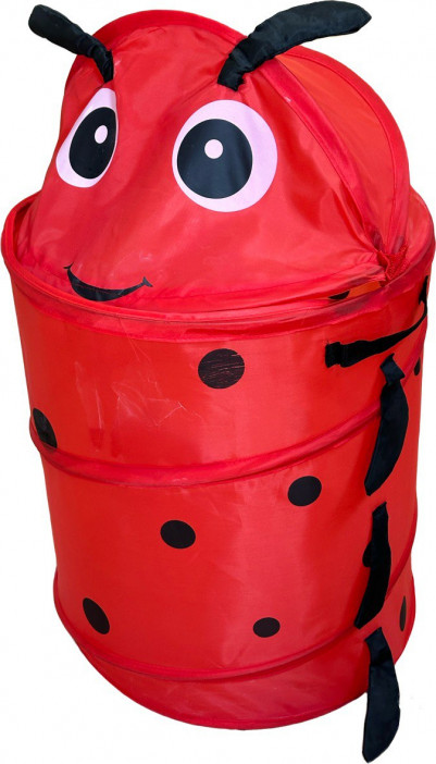 Корзина для игрушек круглая "Божья коровка", /68х43см./, 22-1111