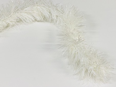 Мишура белая /d.9х200см./, 29-155