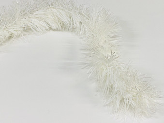 Мишура белая /d.9х200см./, 29-155