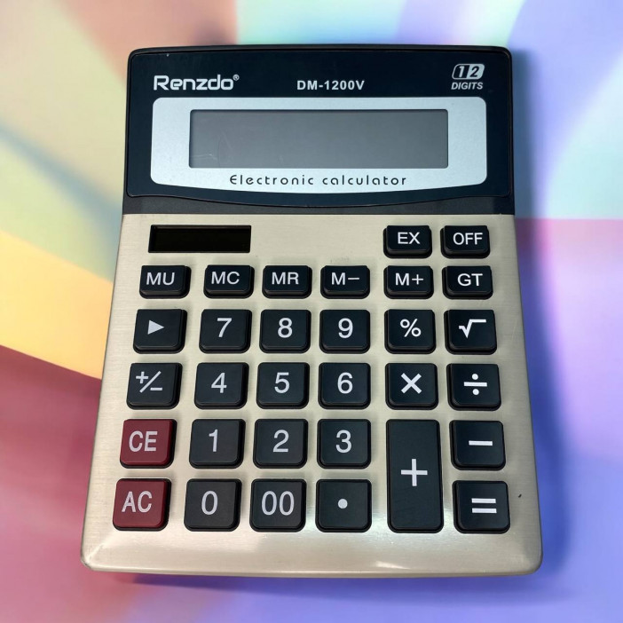 Калькулятор 12-разрядный арт.DM-1200V, 36-94