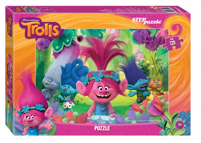 Пазл - Мозаика "puzzle" 120 "Trolls" 