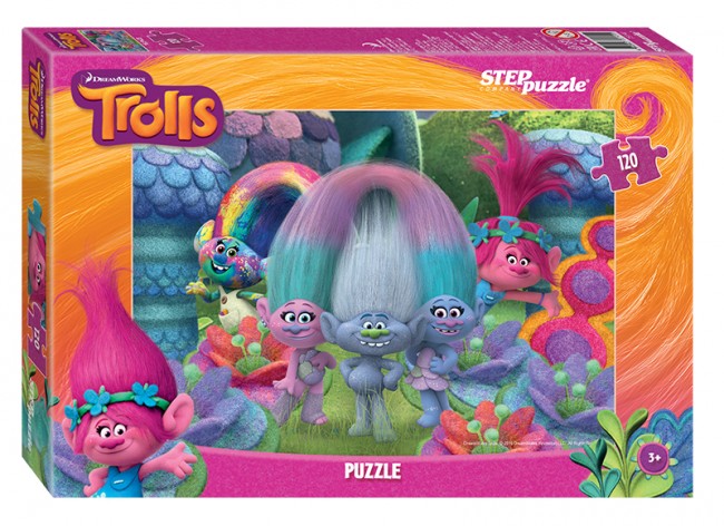 Пазл - Мозаика "puzzle" 120 "Trolls" 
