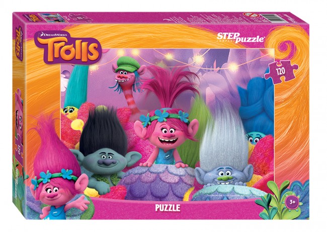 Пазл - Мозаика "puzzle" 120 "Trolls" 