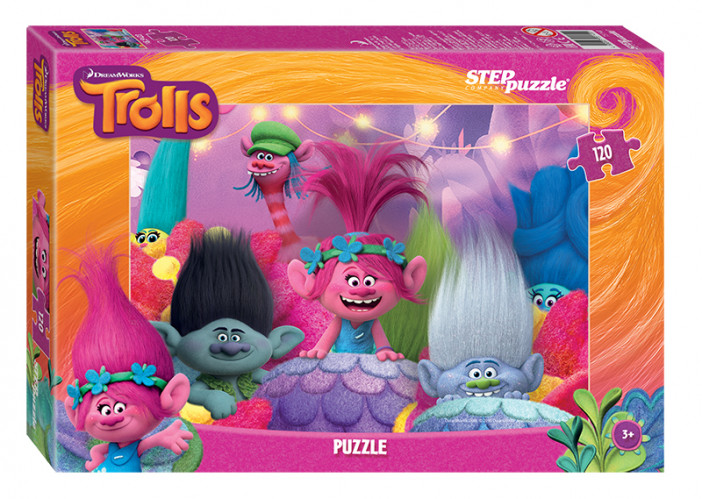 Пазл - Мозаика "puzzle" 120 "Trolls" 