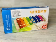 Ксилофон (металлофон) деревянный (8тонов),(24х13х3,5см) 26-366 Ксилофон (металлофон) деревянный (8тонов),(24х13х3,5см) 26-366
