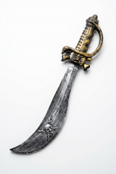 Сабля пиратская пласт., 25-102