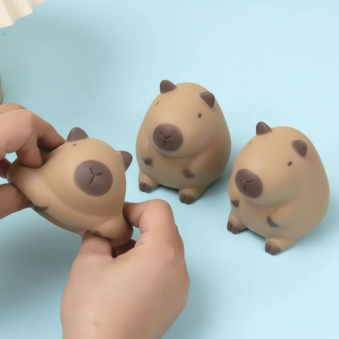 Игрушка антистресс- тянучка "Капибара", арт. 36-909