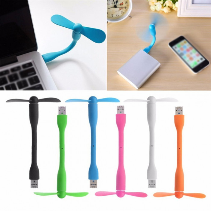 Портативный Гибкий USB мини вентилятор, 12-166