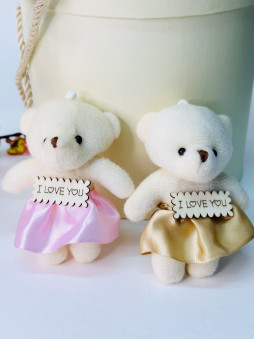 Игрушка мягкая "Мишка" (декор для букетов и подарков), /11см./, 33-409