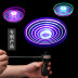Игрушка-вертушка НЛО световая с запуском (d-24см), 3 диода цвет зеленый арт.35-216