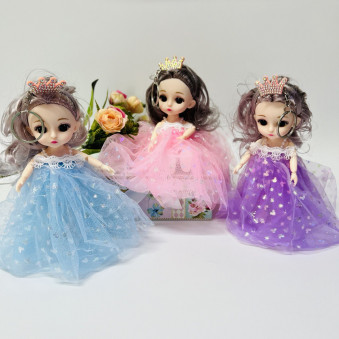Игрушка «Кукла» в виде брелка, 16см., арт.34-260
